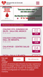 Mobile Screenshot of donantesdesangrearagon.org